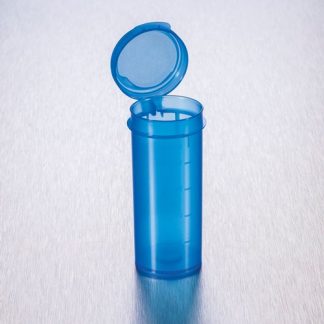 Container, Hinged Cap, PP, Blue, Asceptically Produced, 50ml, FL60-05 (Pack 650)