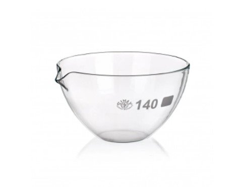 Basin, Evaporating, Glass, Flat Bottom with Spout, 60mm dia (Pack 10)